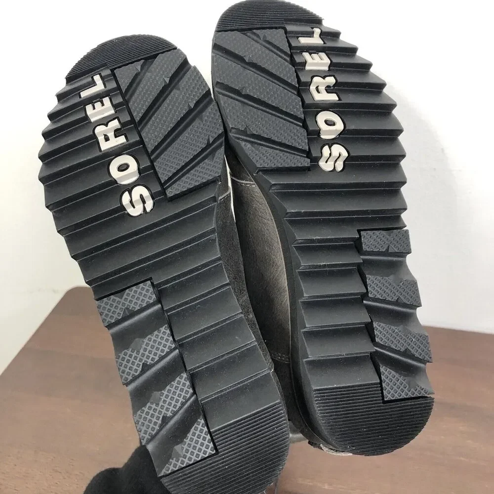 NEW Sorel Harlow Chelsea Booties in Quarry NL334-052 Women's Size 5.5